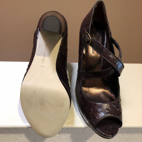 Banana Republic high heel open-toe shoes - Picture 6 of 6